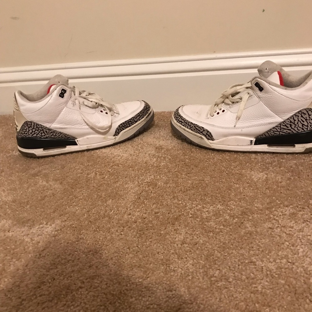 Jordan’s 3s cement